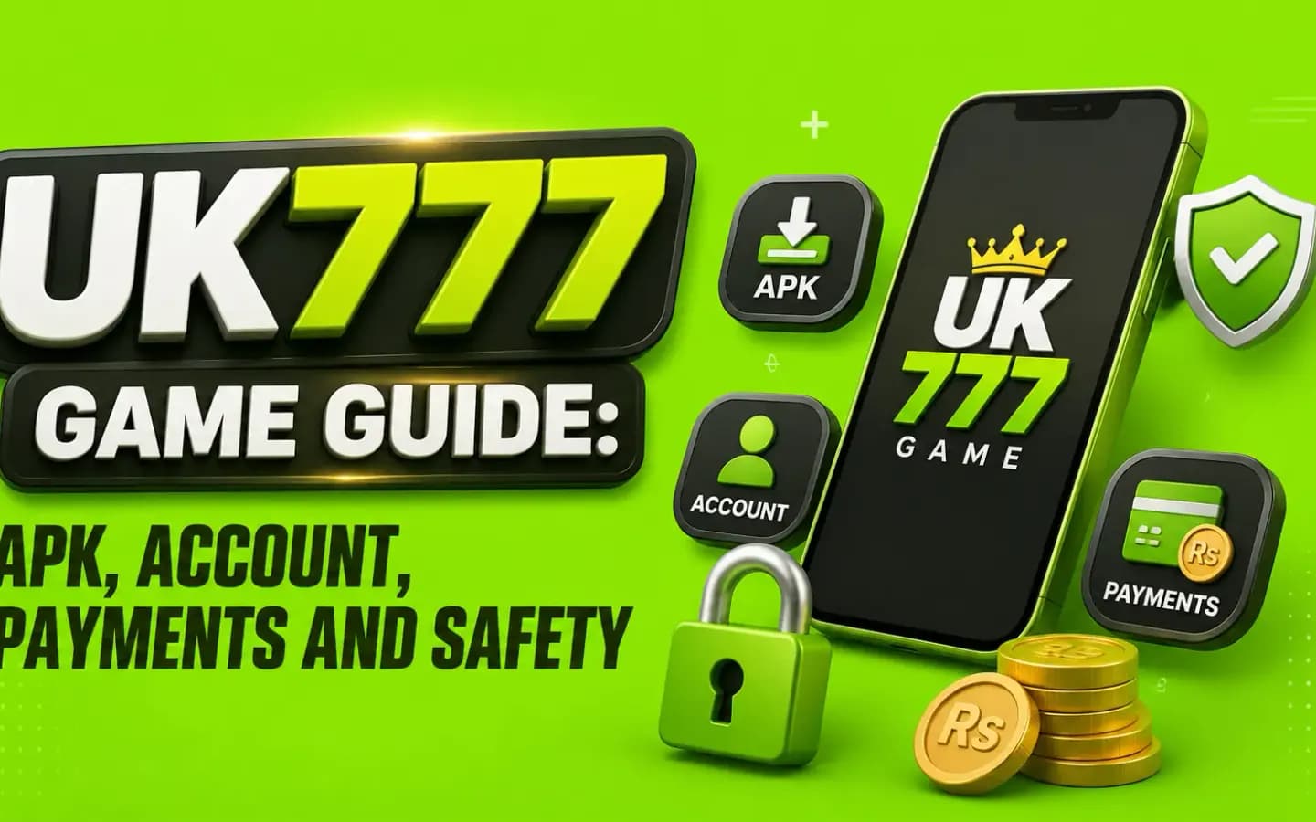 UK777 game guide — APK, account, payments and safety UK777 game guide overview showing the app, account, payment and safety topics covered on this site