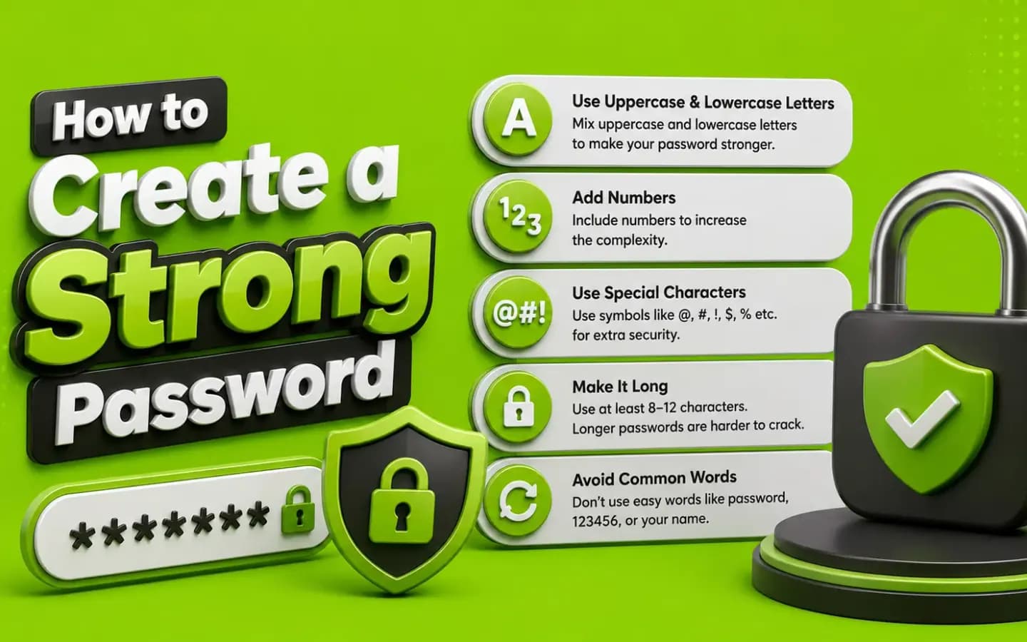 Create a strong UK777 password Creating a strong UK777 password, showing password strength and credential security